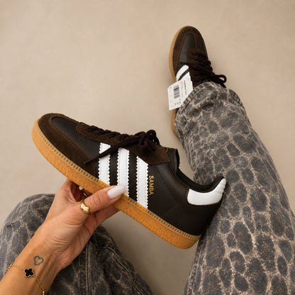 Zapatillas Sambas Marrón + Envio gratis