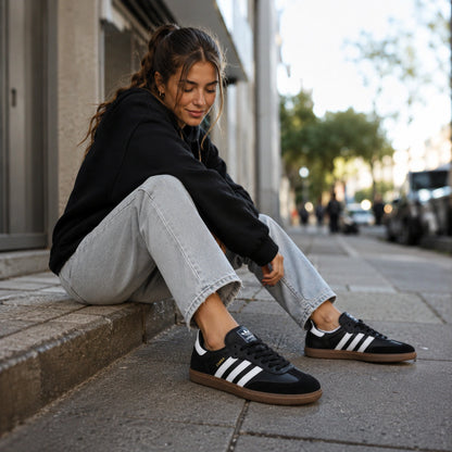 Zapatillas samba negras + Envio gratis
