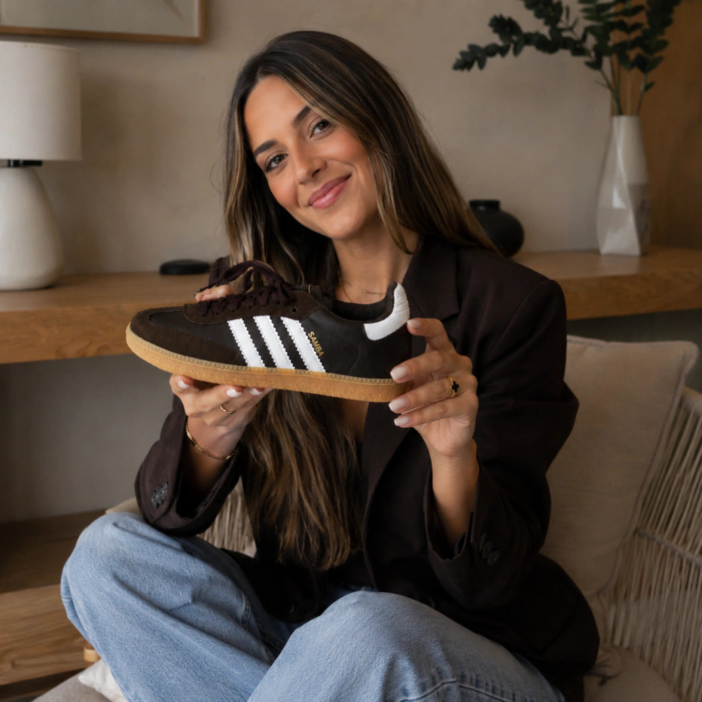 Zapatillas Sambas Marrón + Envio gratis