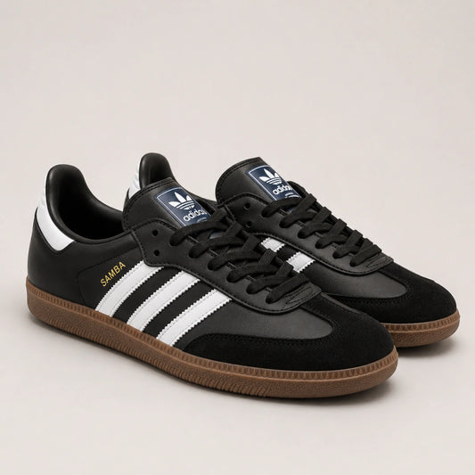 Zapatillas samba negras + Envio gratis