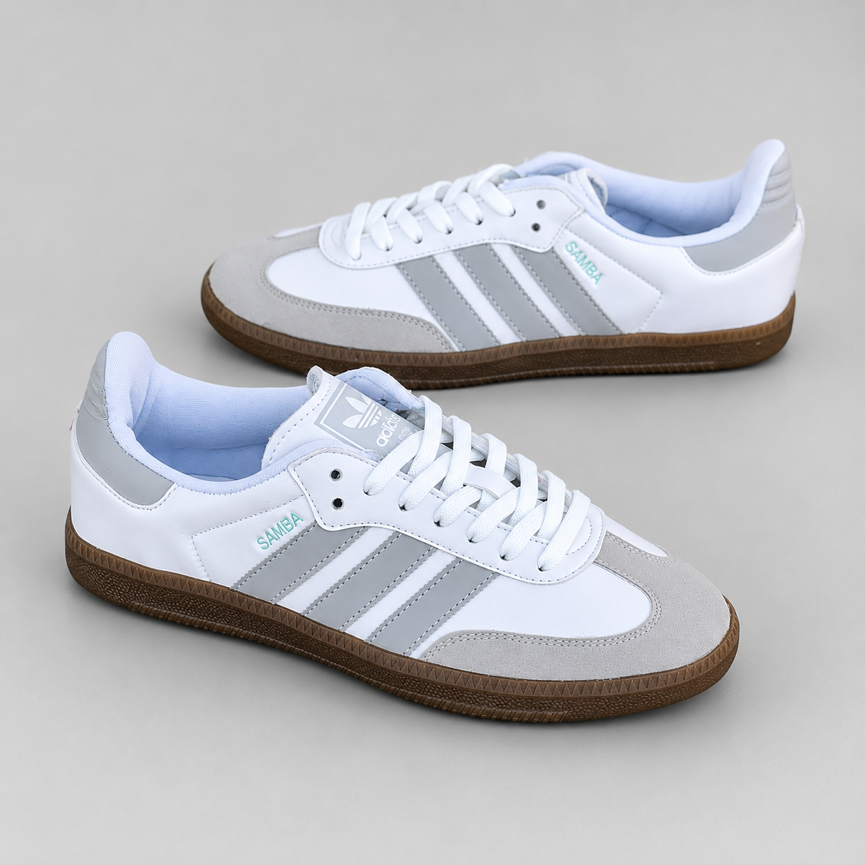 Zapatillas samba grises + Envio gratis